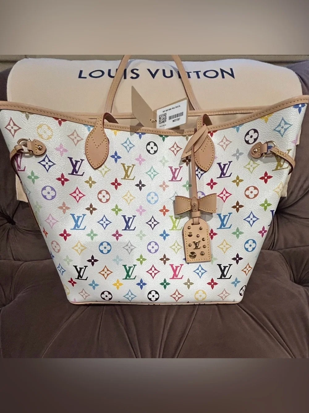 Louis Vuitton/Takashi Murakami Neverfull MM
